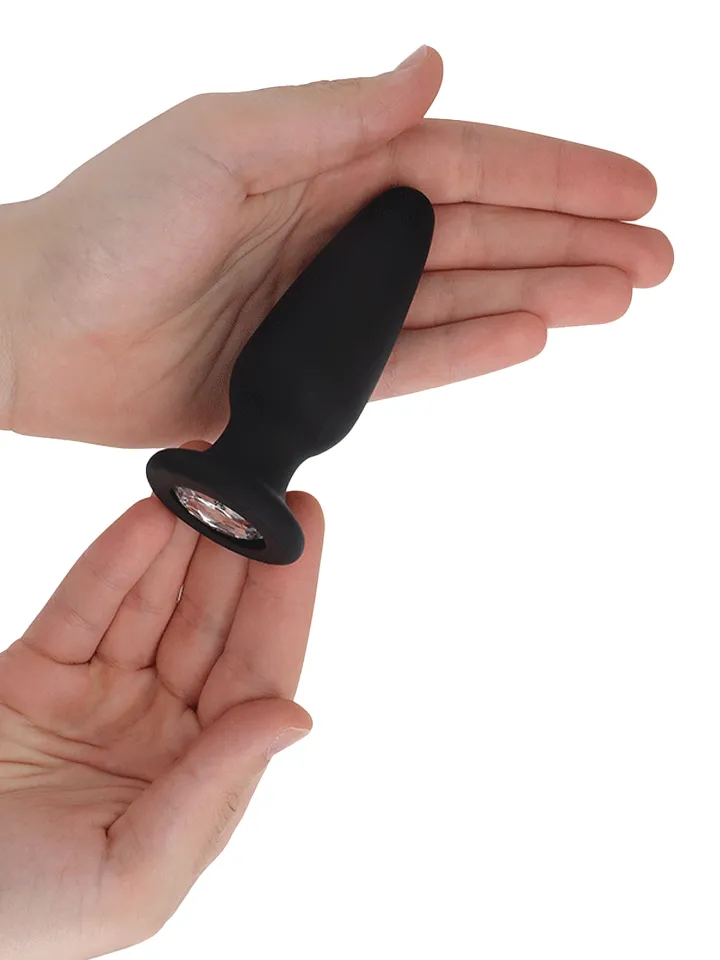 Silicone Anal Plug With Jewel 10,4 cm - Analplug 2 [full]