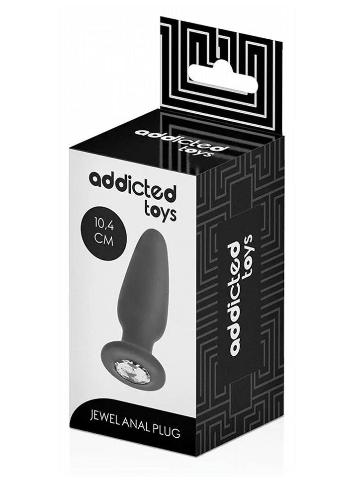Silicone Anal Plug With Jewel 10,4 cm - Analplug 4 [full]