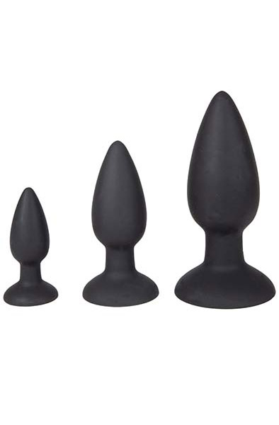 Silicone Buttplug Trainer Kit - Analplug Set 1