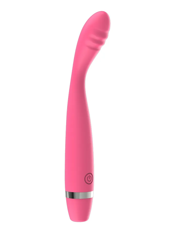 Silicone G-Spot Massager Pink - G-Punkt-Vibrator 1 [full]