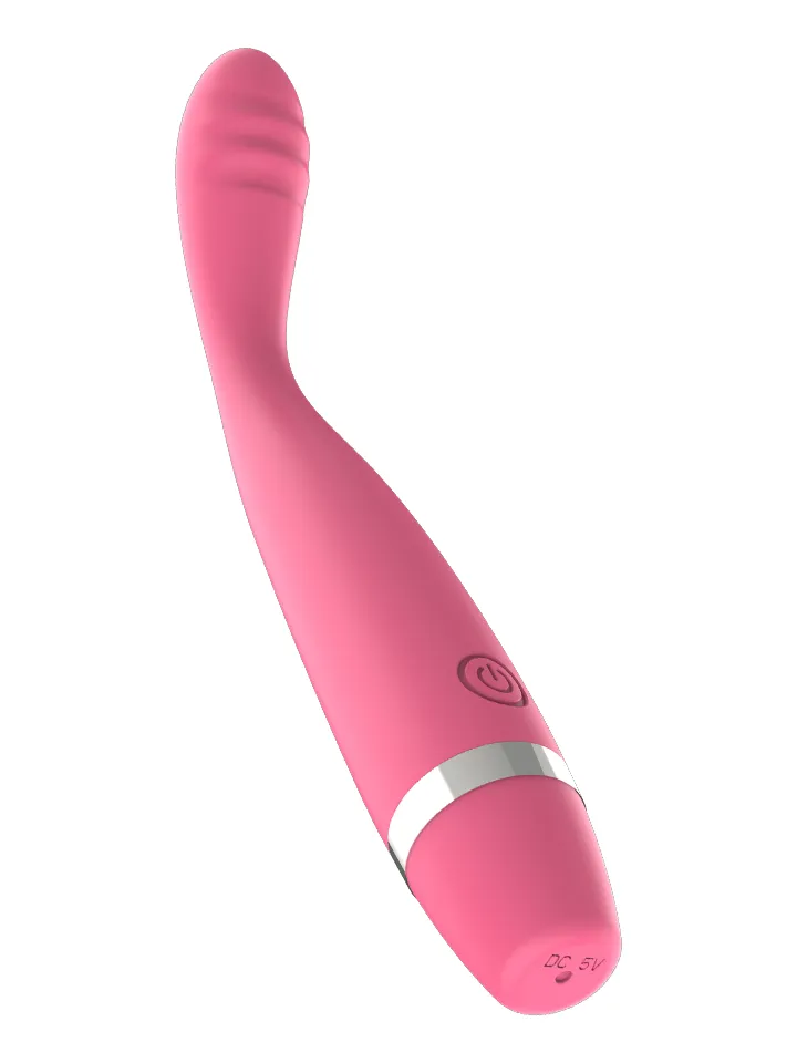 Silicone G-Spot Massager Pink - G-Punkt-Vibrator 2 [full]