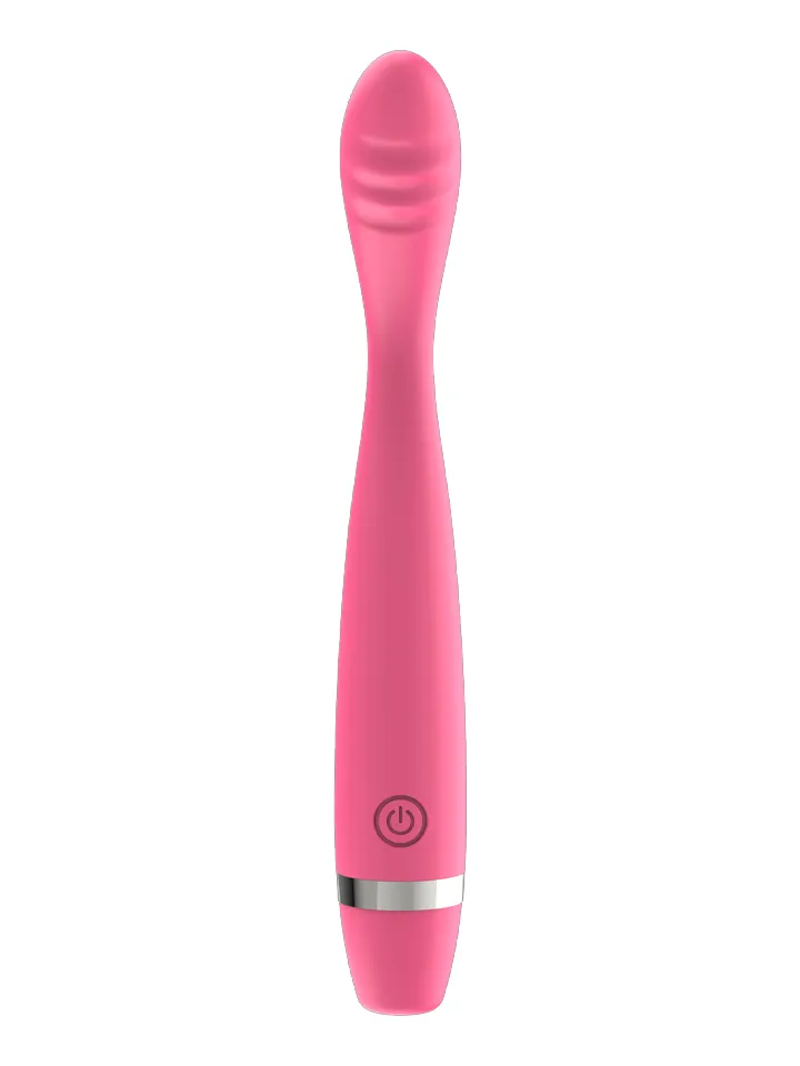 Silicone G-Spot Massager Pink - G-Punkt-Vibrator 3 [full]