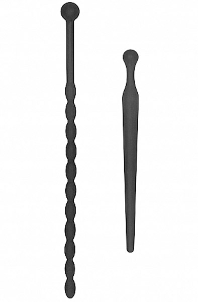 Silikon-Einsteiger-Plug-Set Schwarz - Dilator-Set 1