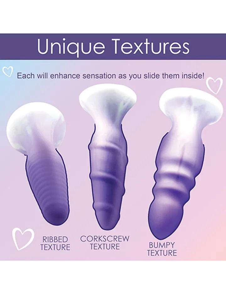Simply Sweet Silikon Butt Plug Set - Analplug Set 2