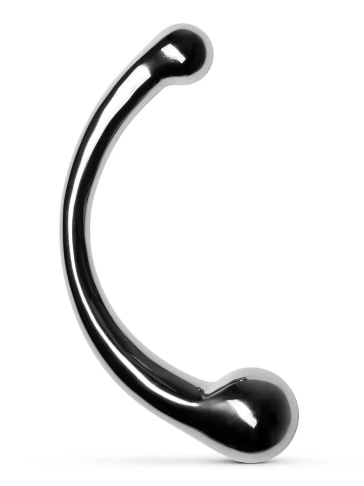 Sinner Gear Curvey G-Punkt Metall Dildo - Stahldildo 1 [full]