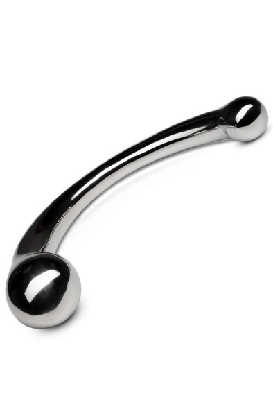 Sinner Gear Curvey G-Punkt Metall Dildo - Stahldildo 2