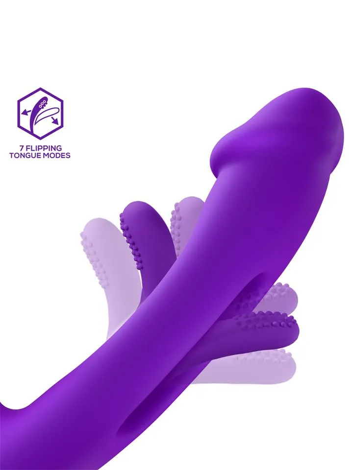Siter 2.0 Flapping Tongue With Hitting Ball Vibrator - Rabbit-Vibrator 2 [full]