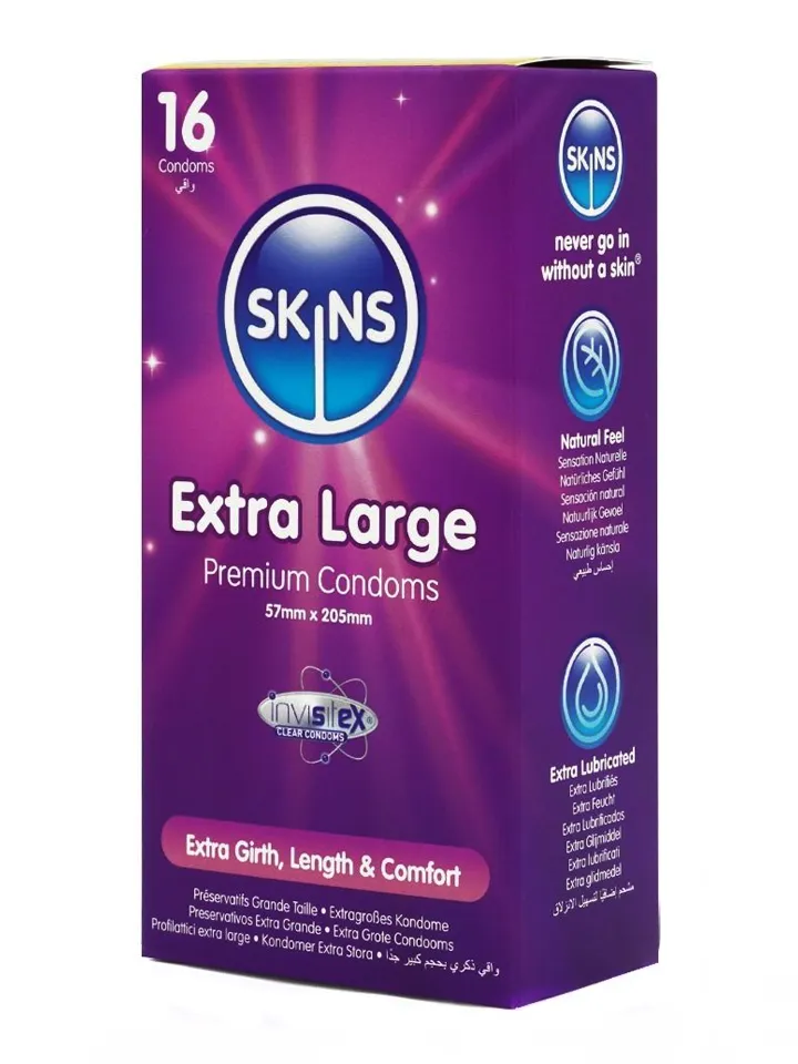 Skins Extra Large Condoms 16-pack - Extra große Kondome 1 [full]