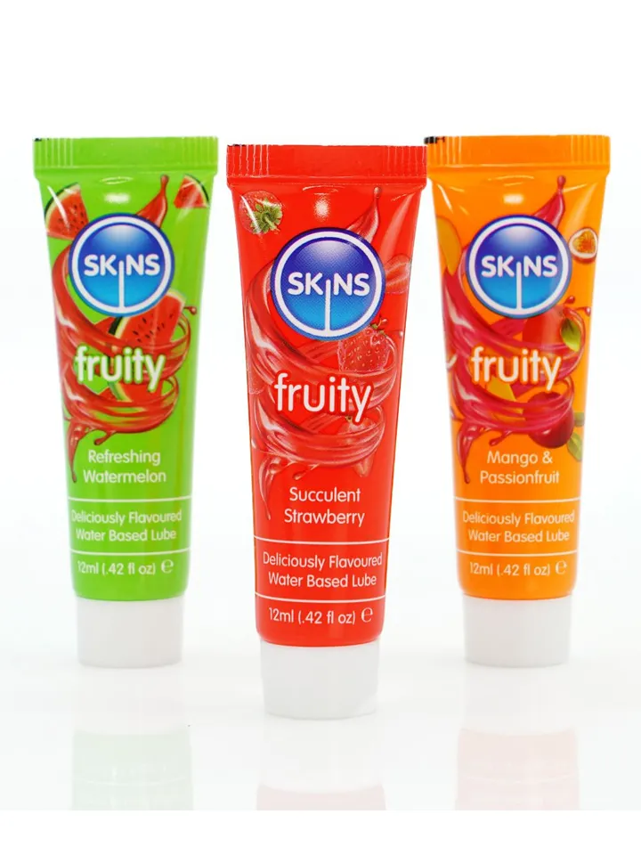 Skins Fruity Lubes 3-pack - Gleitmittel mit Geschmack 2 [full]