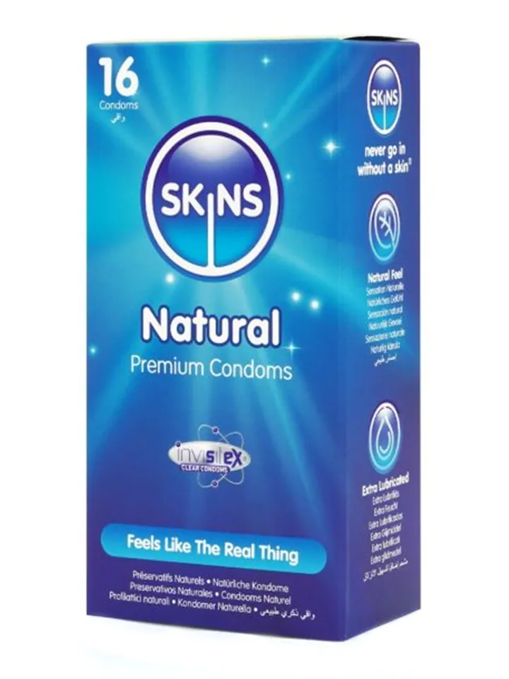 Skins Natural Condoms 16-pack - Kondome 1 [full]