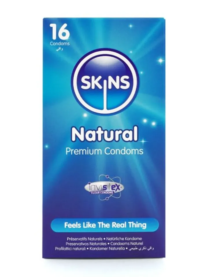 Skins Natural Condoms 16-pack - Kondome 3 [full]