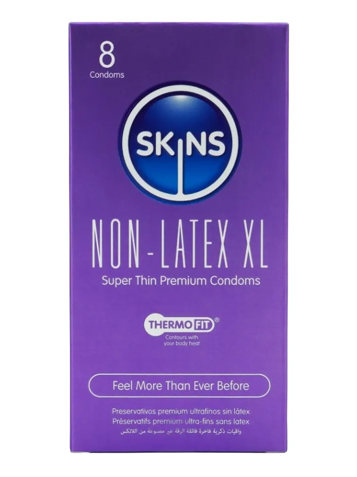 Skins Non-Latex XL Condoms 8-pack - Kondome 1 [full]