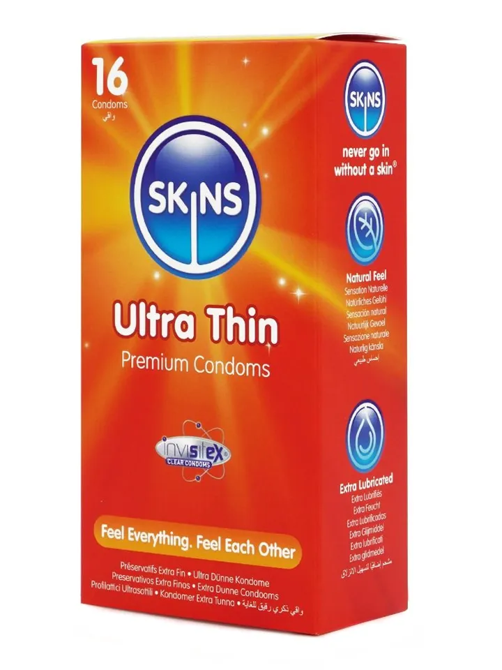 Skins Ultra Thin Condoms 16-pack - Dünne Kondome 1 [full]
