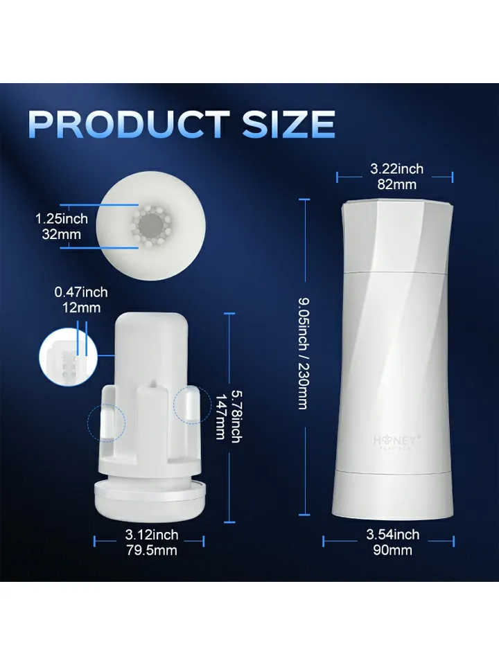 Sky Intense Suction & Vibration Blowjob Machine - Automatischer Masturbator 7 [full]