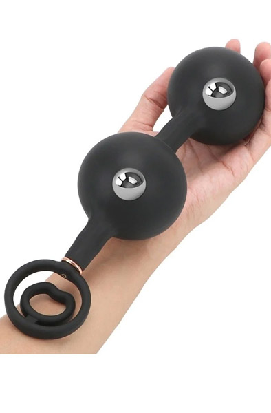 Slave4Master Rolling Balls Inflatable Anal Plug - Aufblasbarer Analplug 2
