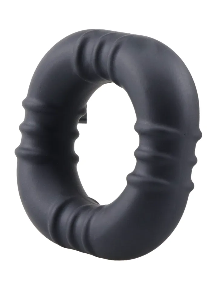 Square Fit Silikon-Cockring Schwarz - Cockring 2 [full]