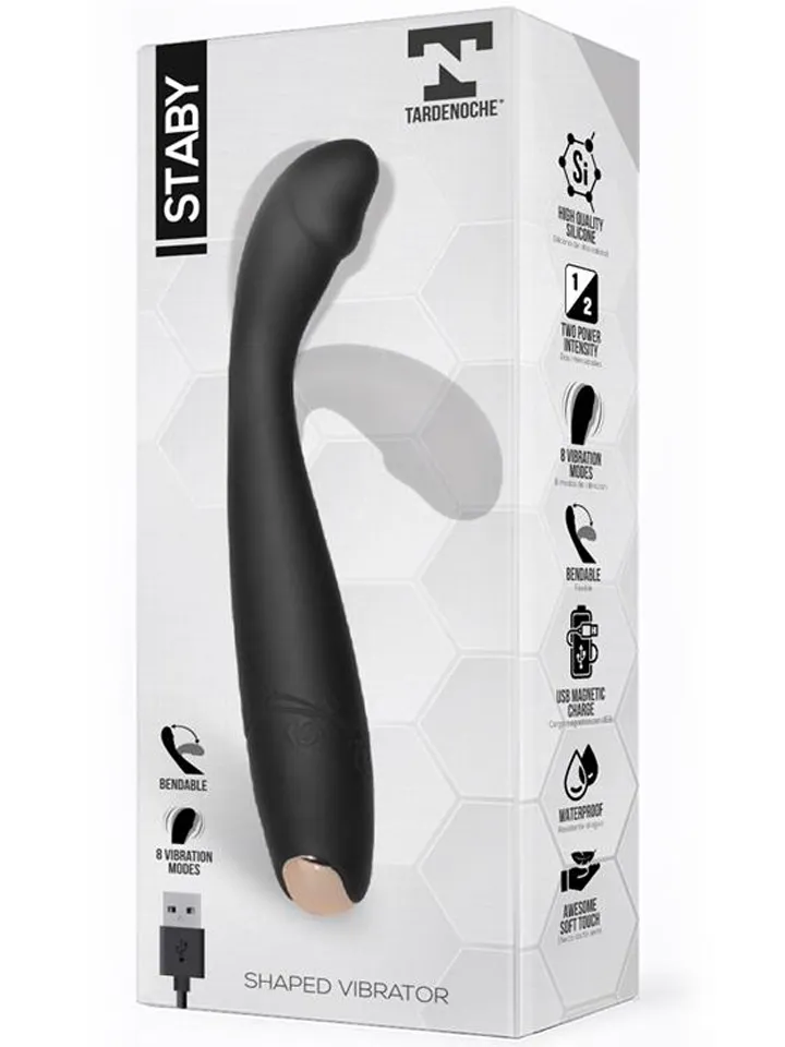 Staby – flexibler und biegsamer Silikon-Vibrator - G-Punkt-Vibrator 4