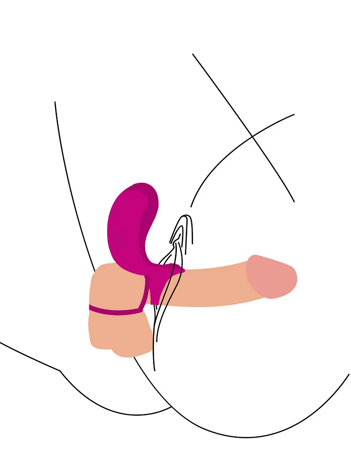 Stimulationsring für Paare - Vibrierender Penisring 2