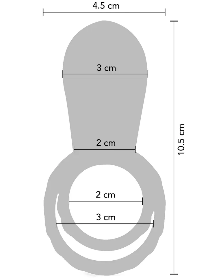 Stimulationsring für Paare - Vibrierender Penisring 4