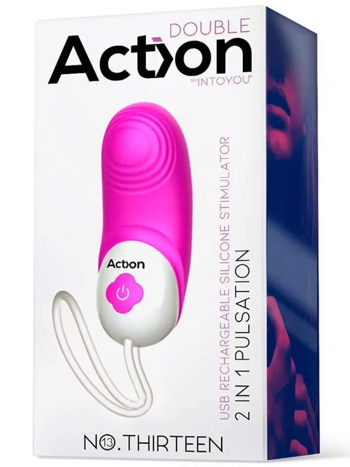 Stimulator Egg 2 in 1 Vibration & Pulsation - Vibrierendes Ei 4
