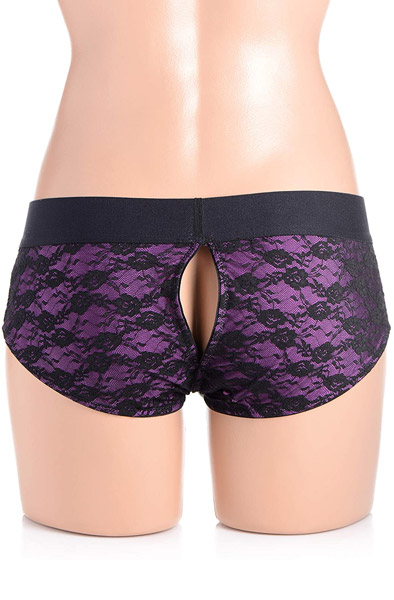 Strap U Envy Strap-on Harness With Dildo Purple - Umschnalldildo mit Geschirr 2