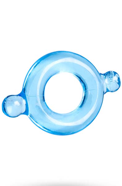 Stretchy Light Blue C-ring - Cockring 2