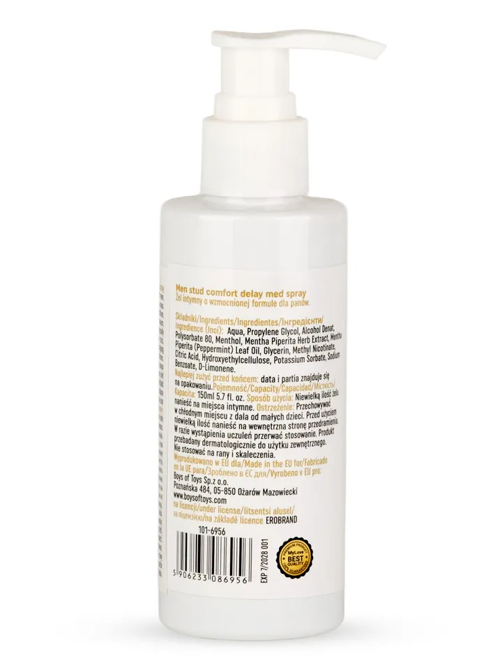 Stud Comfort Delay-Med Gel 150 ml - Verzögerungsgel 3 [full]