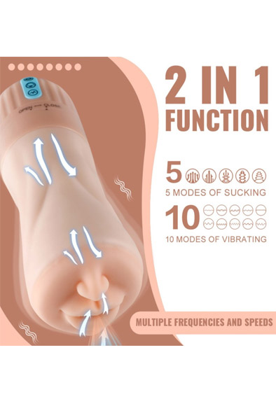 Suckstroker 2.0 Sucking & Vibrating Masturbator - Automatischer Masturbator 2