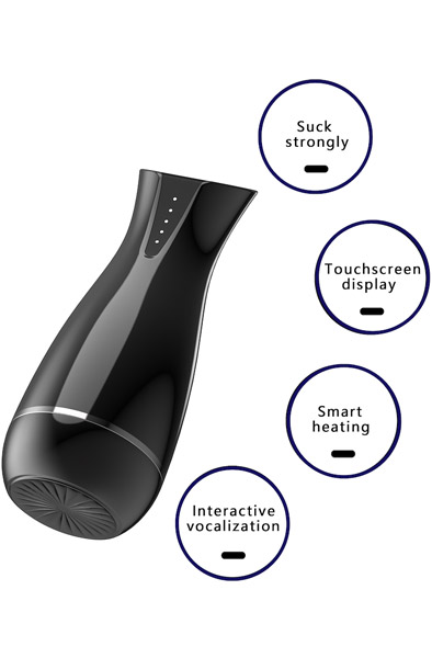 Suction Heiz- und Vibrationsmasturbator - Masturbator 3