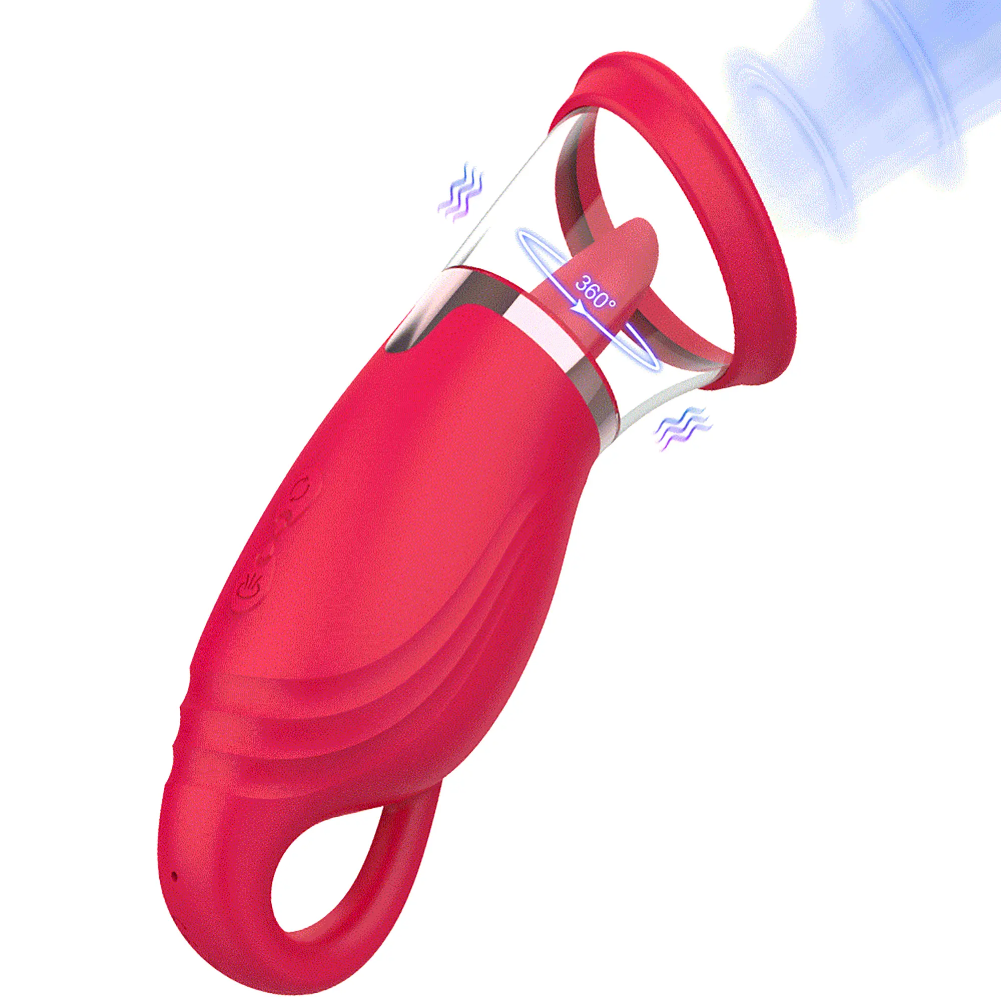 Suction Vibrator With 360° Tongue Stimulation - Klitoris-Vibrator 1 [full]