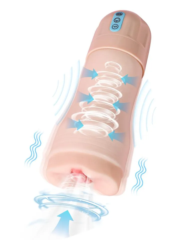 Suctroker Masturbator With Vibration & Sucking - Vibrations-Masturbator 1 [full]