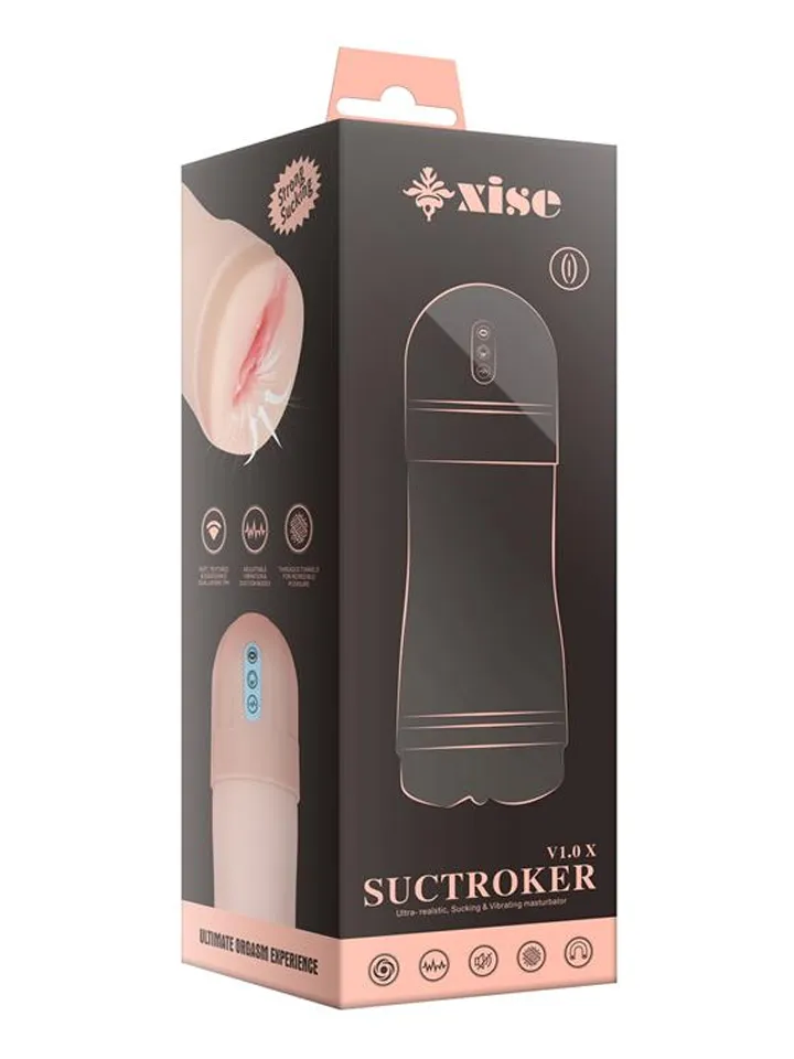 Suctroker Masturbator With Vibration & Sucking - Vibrations-Masturbator 5 [full]