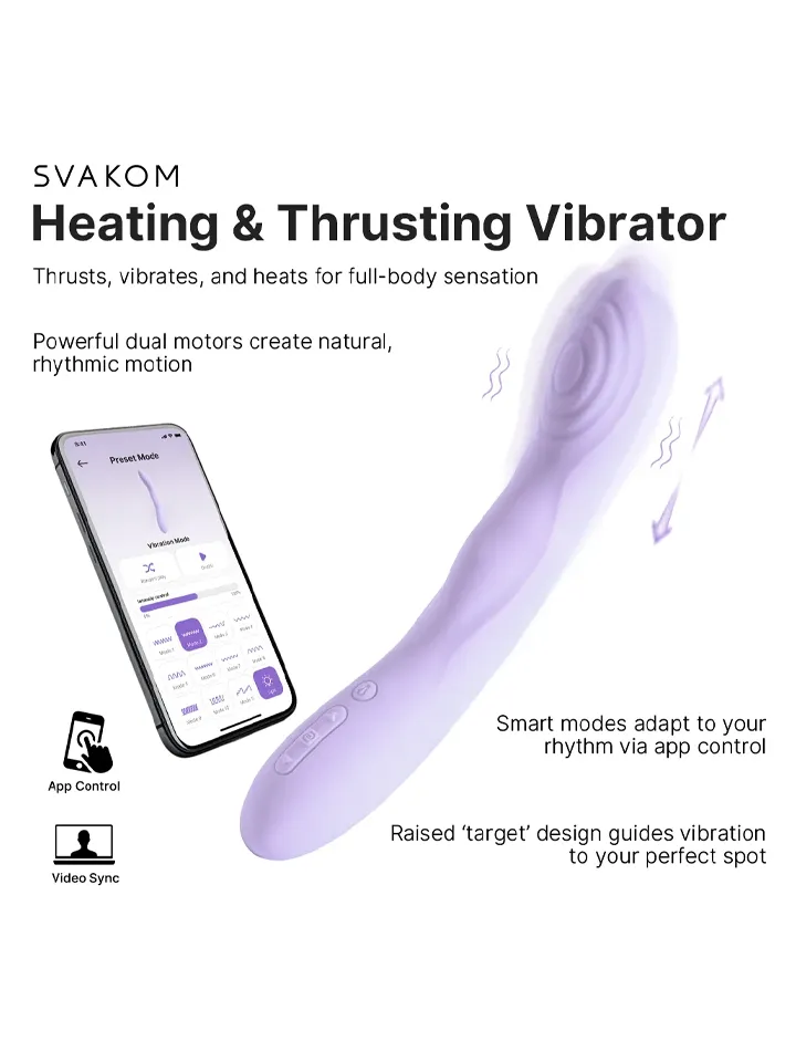 Svakom Selena – Beheizbarer Vibrator - G-Punkt-Vibrator 1 [full]