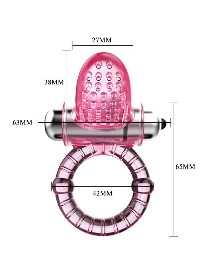 Sweet Vibrating Ring Pink - Penisring für den Mann 2 [full]