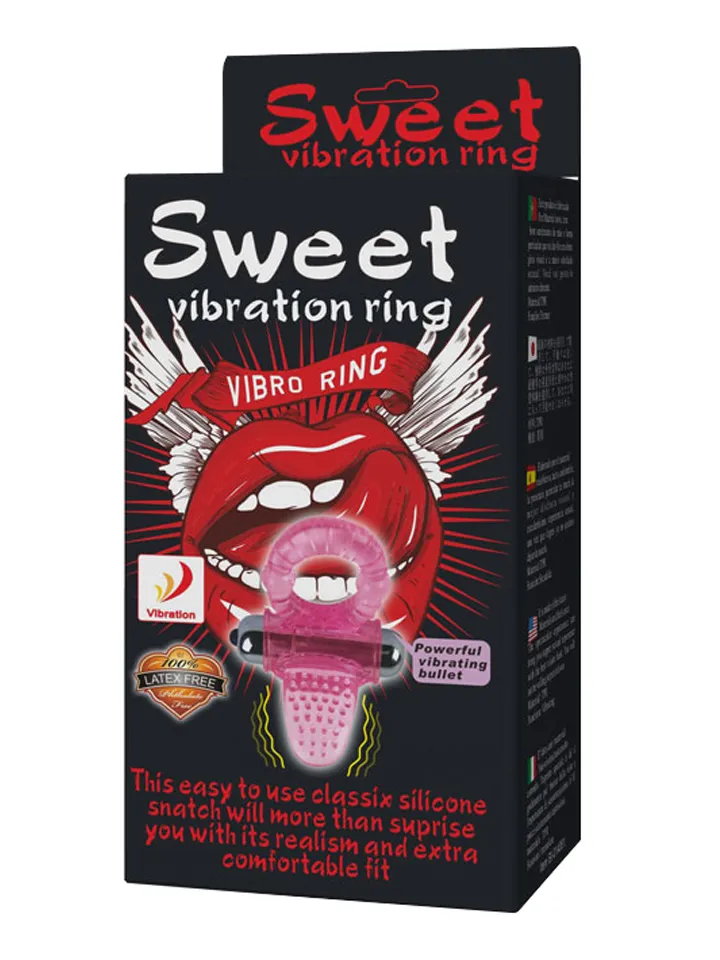 Sweet Vibrating Ring Pink - Penisring für den Mann 3 [full]