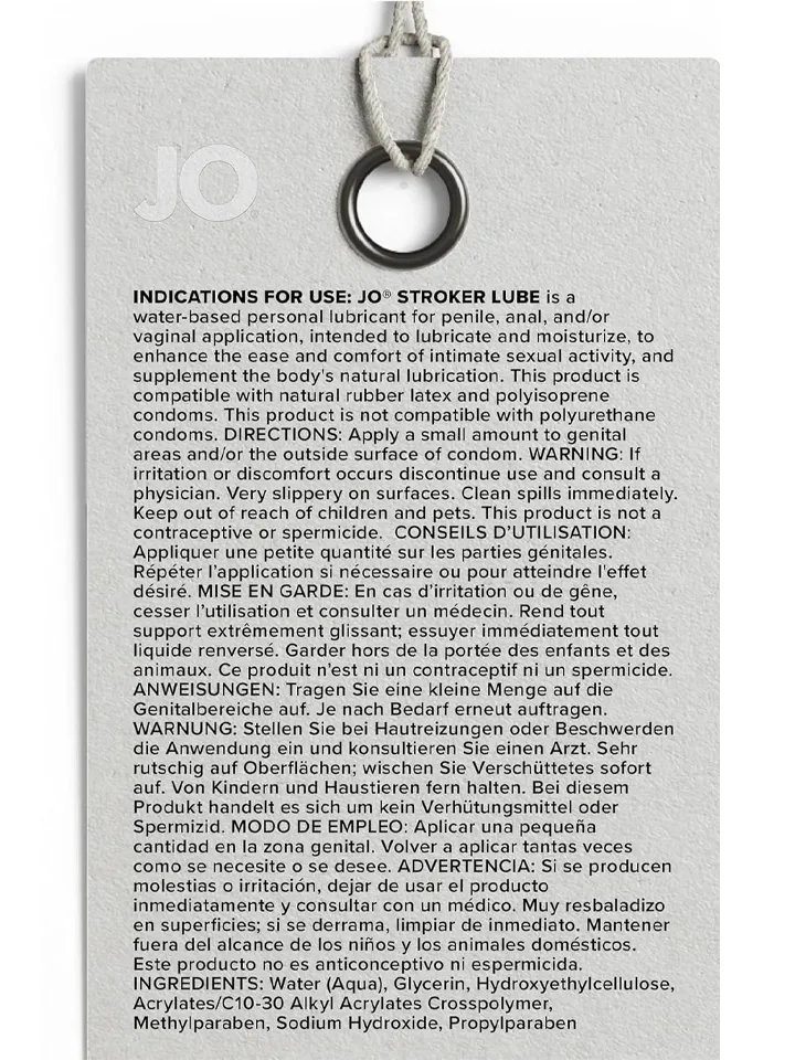 System JO Water-Based Stroker Lubricant 240 ml - Wasserbasiertes Gleitmittel 4 [full]