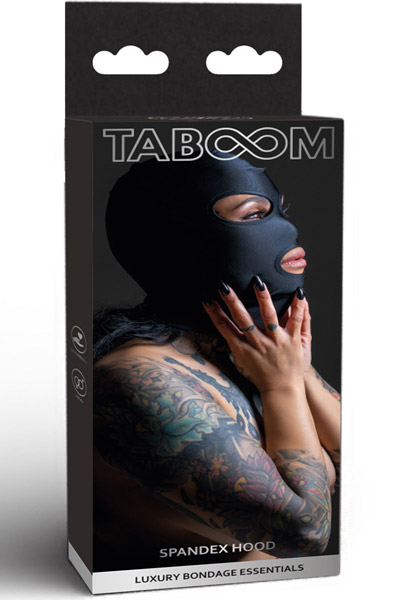 Taboom Spandex Hood Black - Masken und Augenbinden für BDSM 2