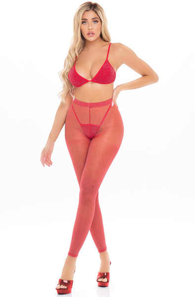 Tall Order 3-teiliges Set Rot - Sexy Dessous 2