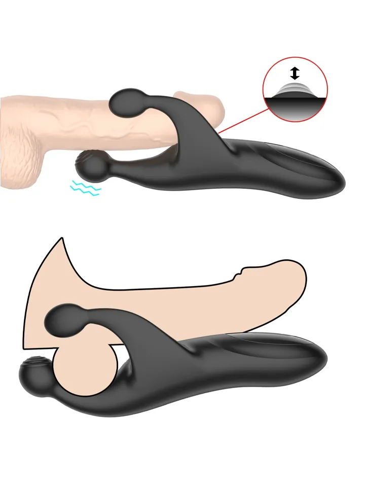 Tapping & Vibrating Penis Stimulator - Penis-Vibrator 3 [full]