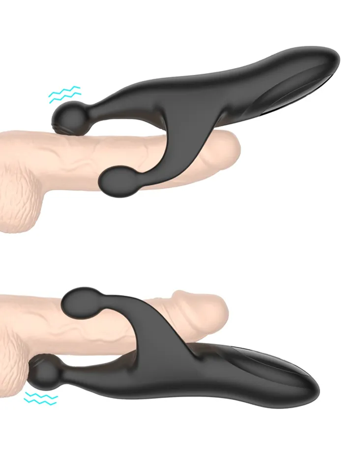 Tapping & Vibrating Penis Stimulator - Penis-Vibrator 4 [full]