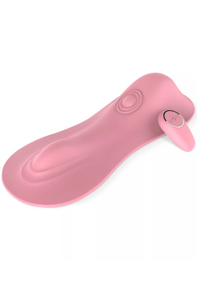Tapping & Vibrierender Vibe Pad Pink - Klitoris-Vibrator 2