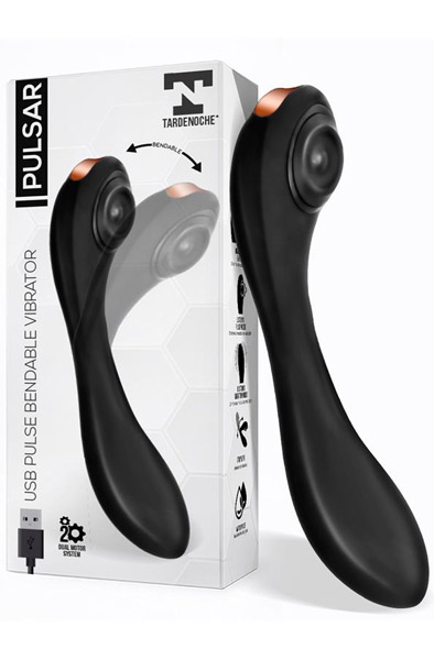 Tardenoche Pulsar Pulse Bendable Vibrator - Klitoris-Stimulator 2