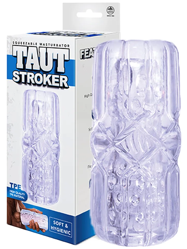 Taut Stroker – flexibler Masturbator in transparenter Optik - Stroker 1