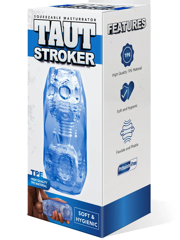 Taut Stroker Squeezable Masturbator Blau - Stroker 3