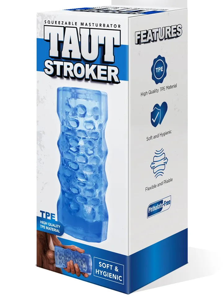 Taut Stroker Squeezable Masturbator Blau - Stroker 4