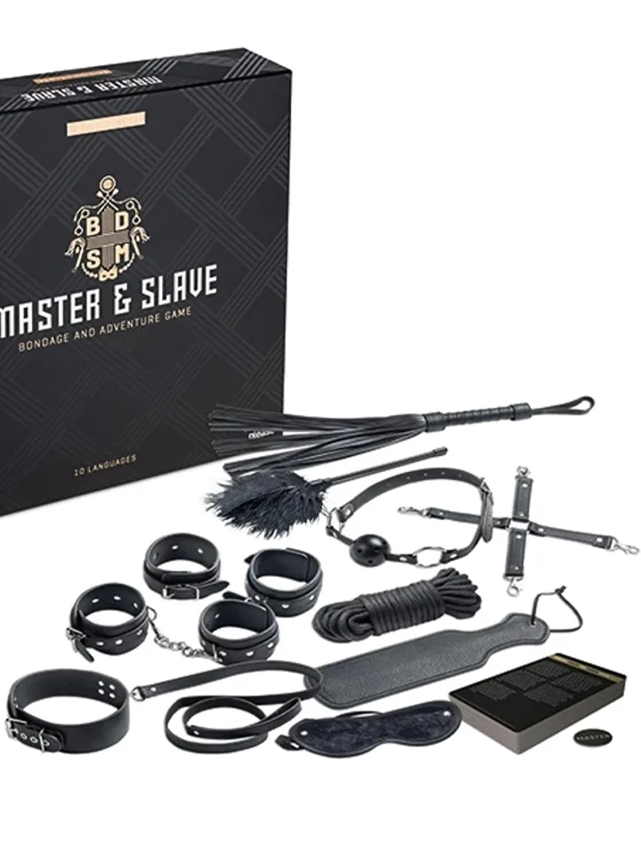 Tease & Please Meister & Sklave Edition Deluxe - Bondage-Set 1