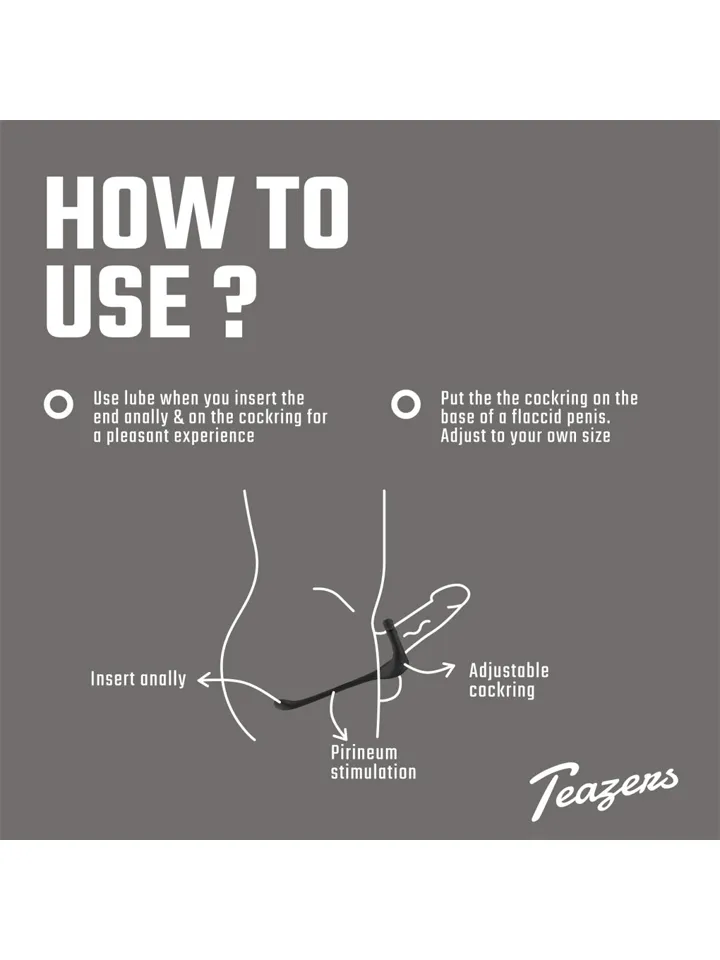 Teazers Dreifacher Prostata-Vibrator mit Fernbedienung - Prostatastimulator 3 [full]