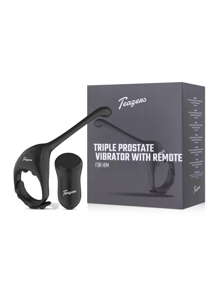 Teazers Dreifacher Prostata-Vibrator mit Fernbedienung - Prostatastimulator 6 [full]