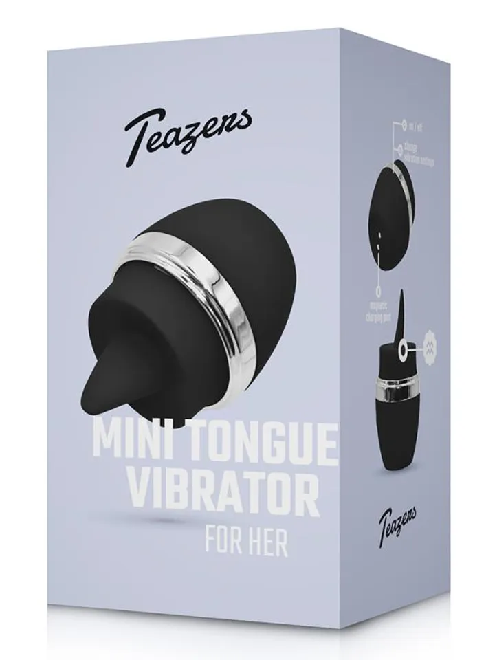 Teazers Mini Tongue Vibrator Black - Vibrator 5 [full]