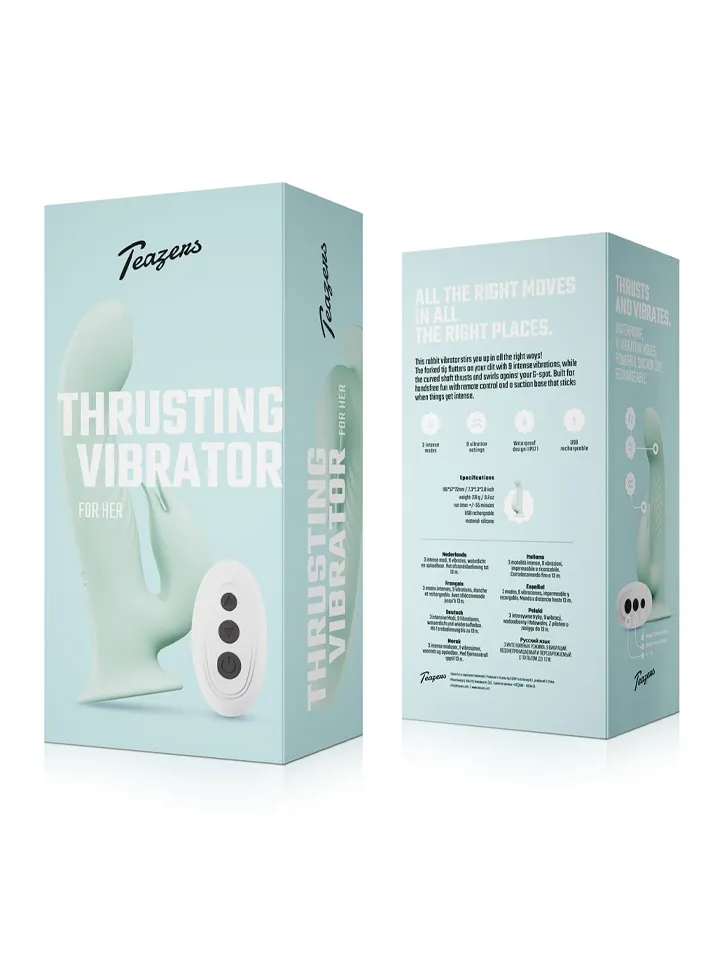 Teazers Rotierender Rabbit-Vibrator mit Fernbedienung - Rabbit-Vibrator 4 [full]